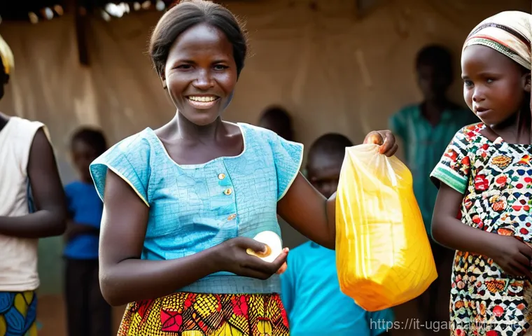 우간다 종교 갈등 사례 - **Interfaith Harmony and Community Building in Uganda**
    A vibrant, sun-drenched scene depicting ...